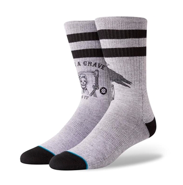 Stance Socks Life is a grave Grey